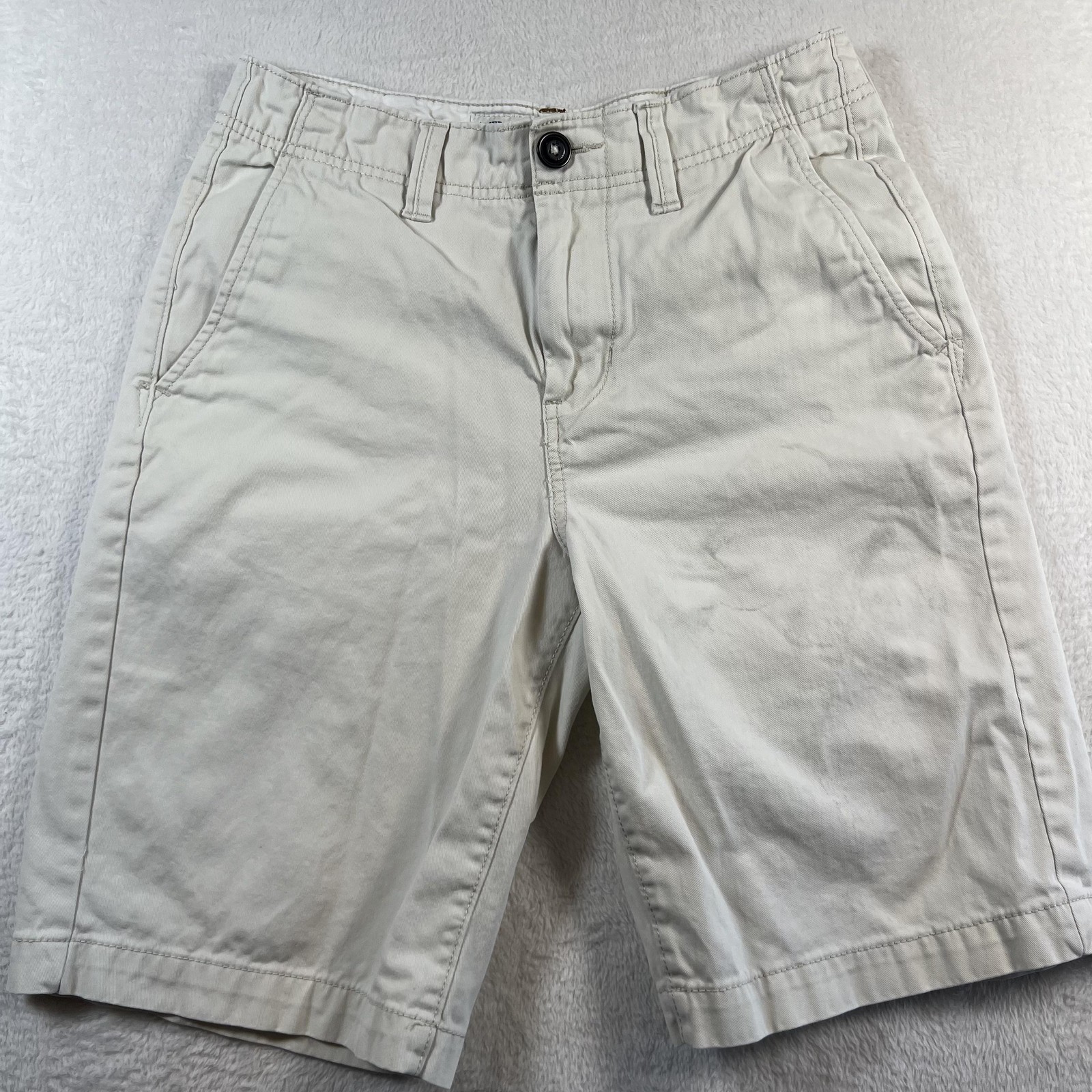 American Eagle Outfitters Longboard Shorts Mens 28 Beige 11 In Inseam Chino