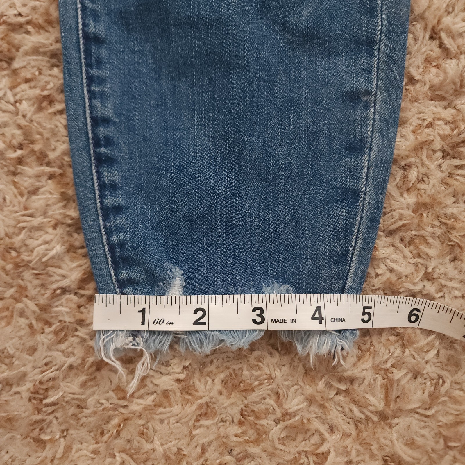 Dear John Womens 27 Skinny Ankle Mid-Rise Denim Blue Jeans