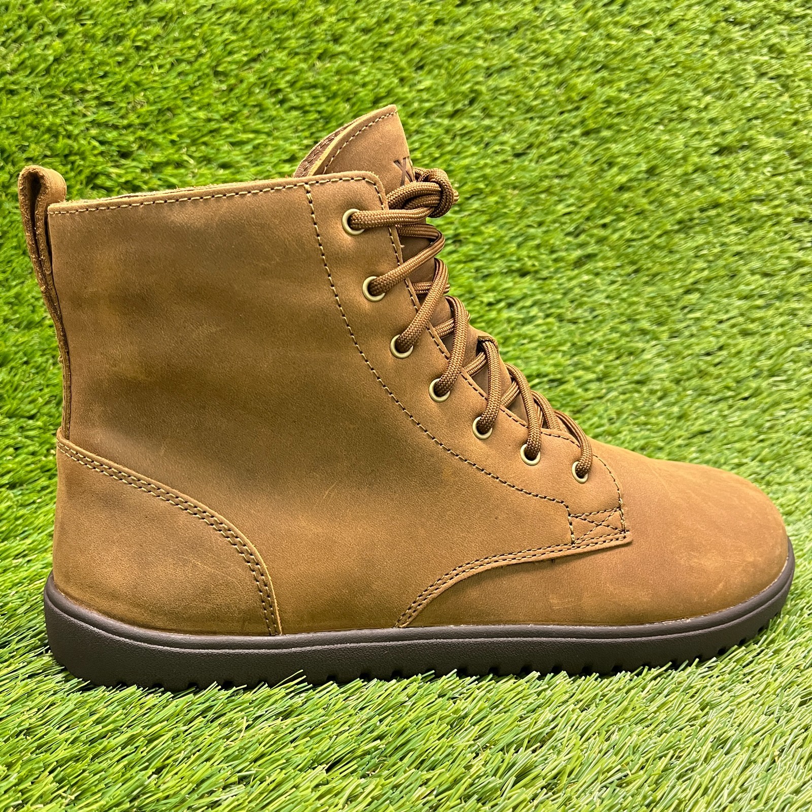 Xero Shoes Denver II Mens Size 10.5 Rawhide Brown Leather Barefoot Hiking Boots
