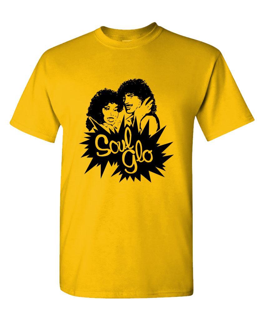 SOUL GLO – funny retro 80’s movie comedy – Mens Cotton T-Shirt