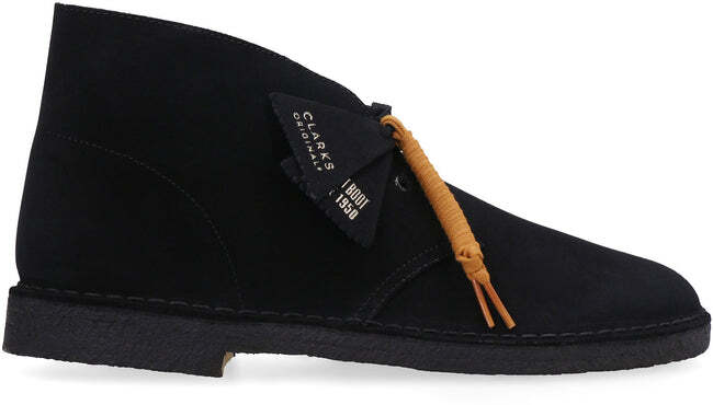CLARKS ORIGINALS MEN’S DESERT BOOTS BLACK SUEDE 26155480