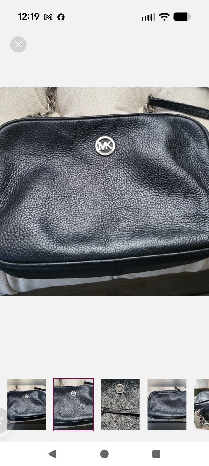 Michael Kors Black Crossbody Jet Set