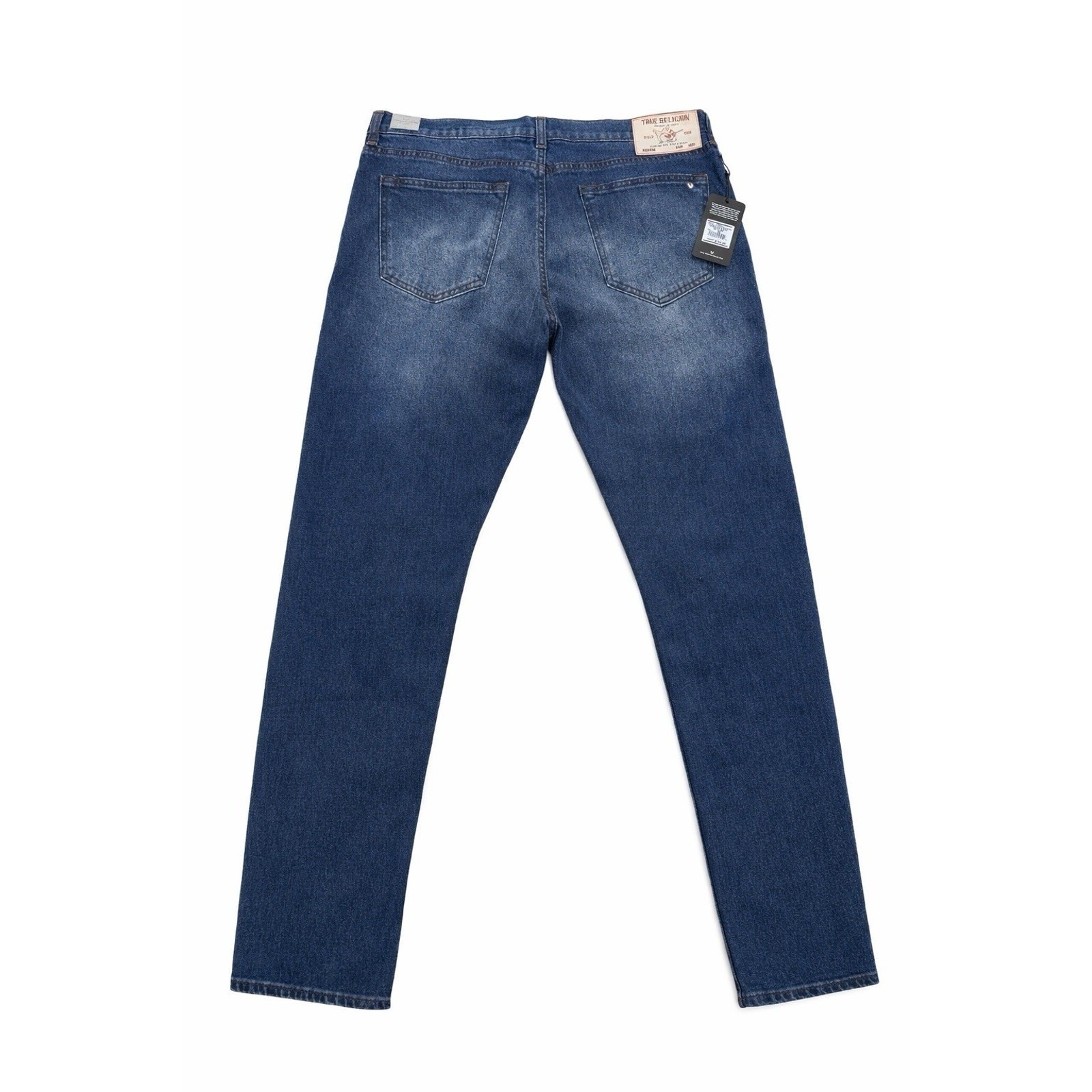 True Religion Geno Relaxed Slim Jeans Mens 36×32 Mirage Wash NWT $164