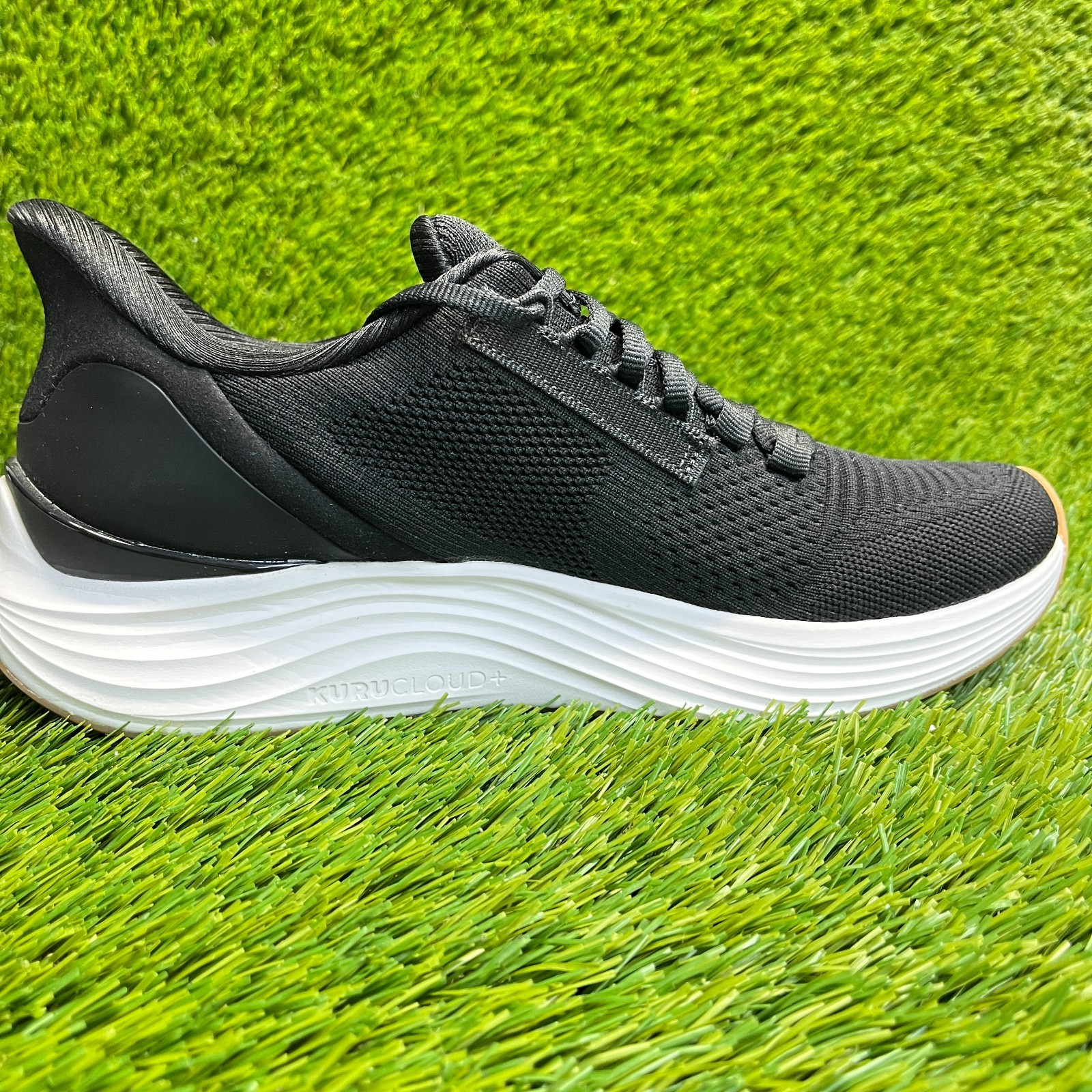 Kuru Atom 2 Womens Size 9.5 Black White Athletic Running Walking Shoes Sneakers
