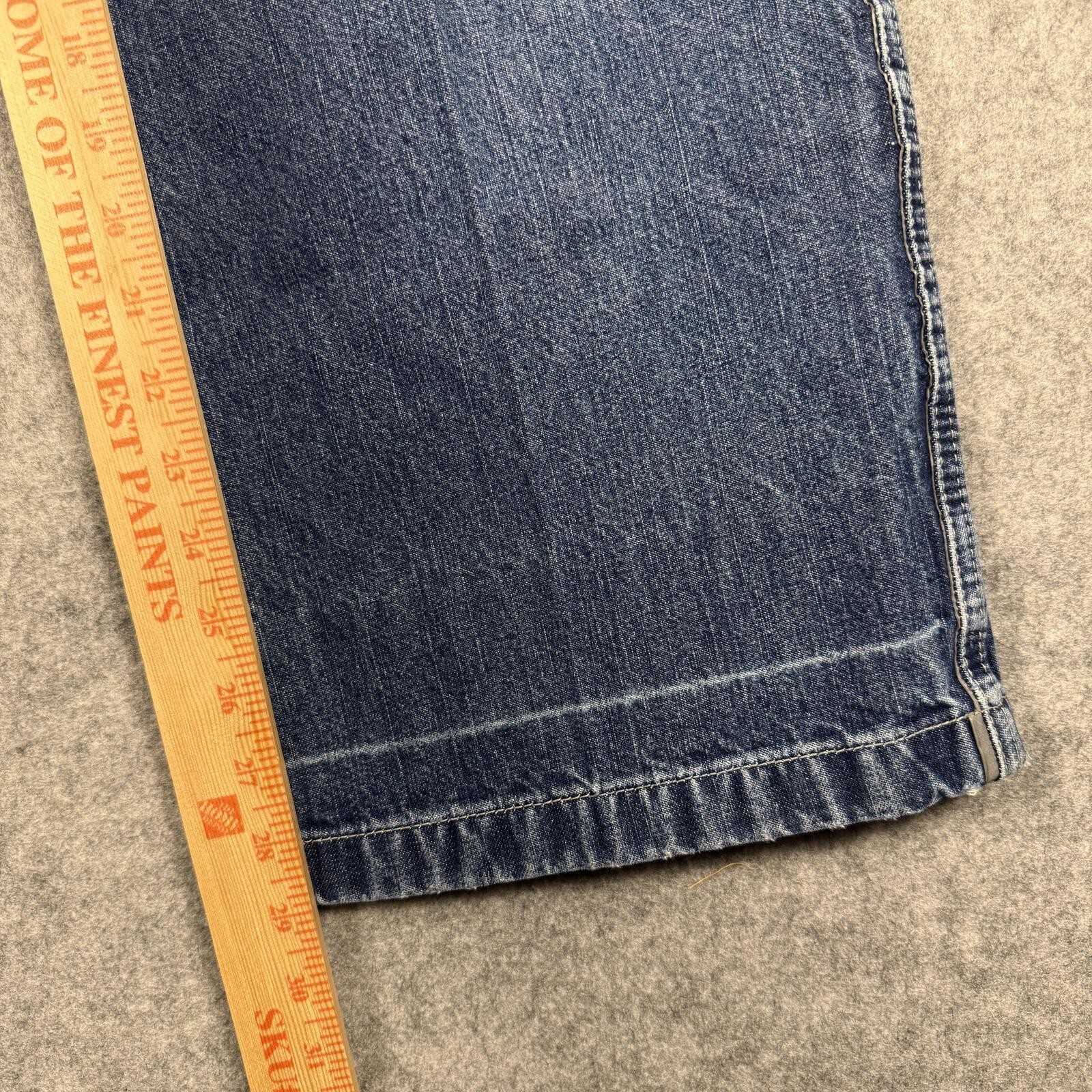 Vintage JNCO Jeans Baggy Scorpion Wide Leg Womens 28×29 (Youth 16)