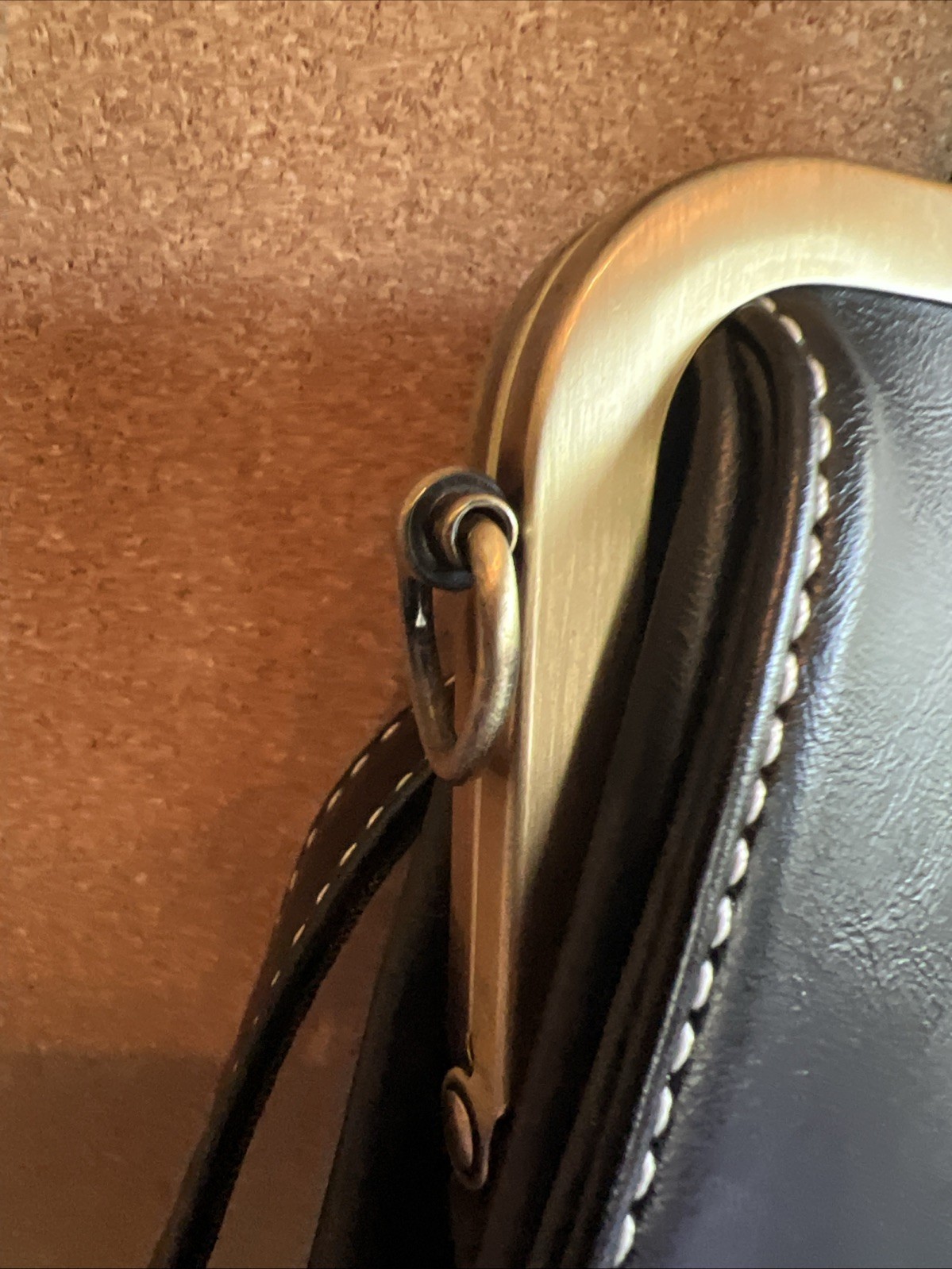 ECOSUSI Black Faux Leather Backpack Satchel Excellent Condition!