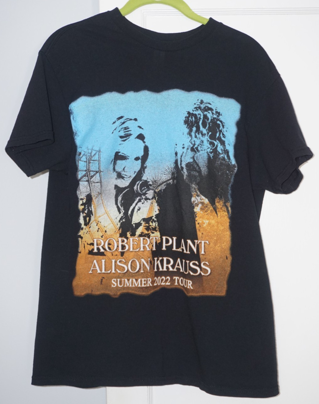 Robert Plant Alison Krauss Summer 2022 Tour Concert T-Shirt Size M