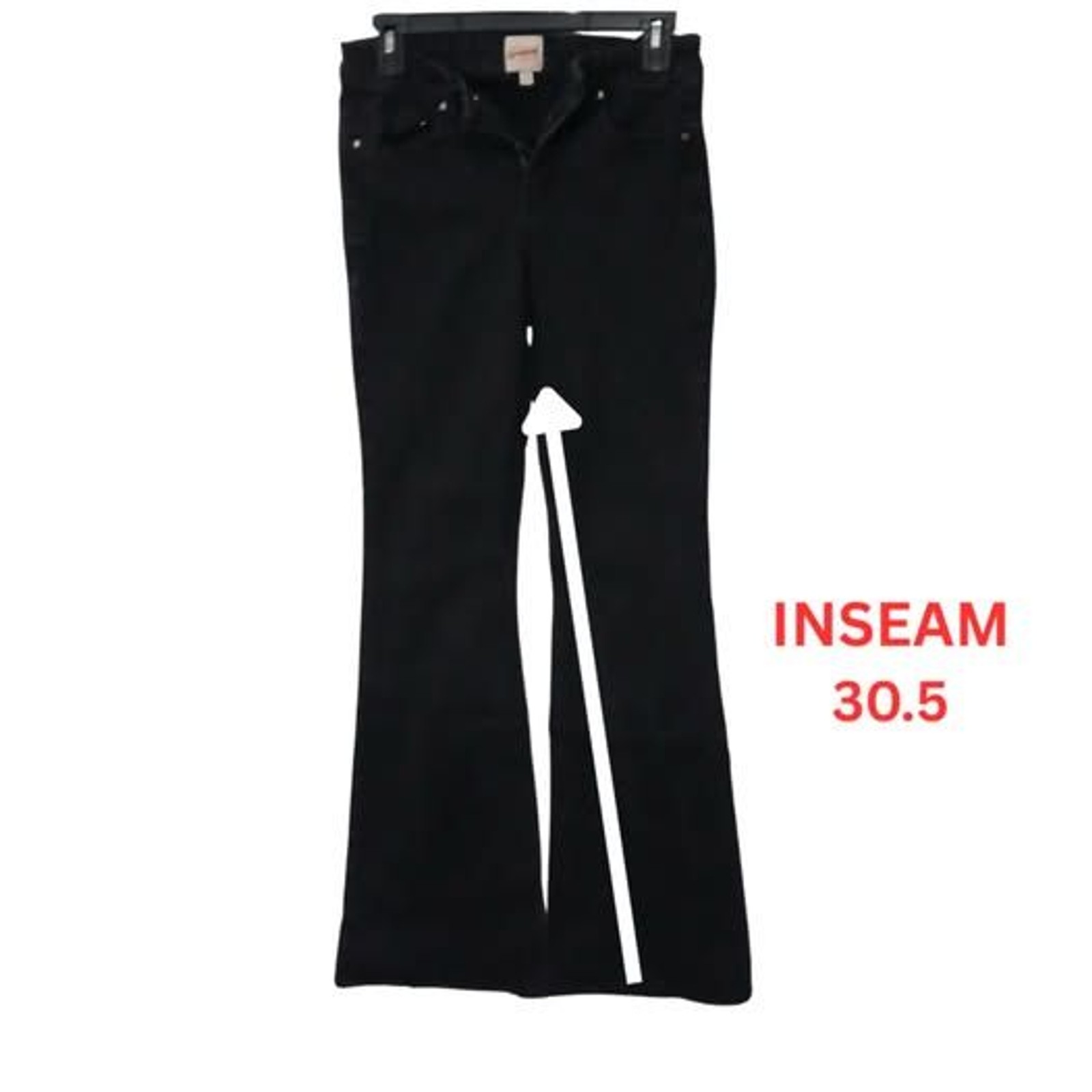 LADIES’BLACK FLARE BOOT-CUT JEANS by GABBIANO