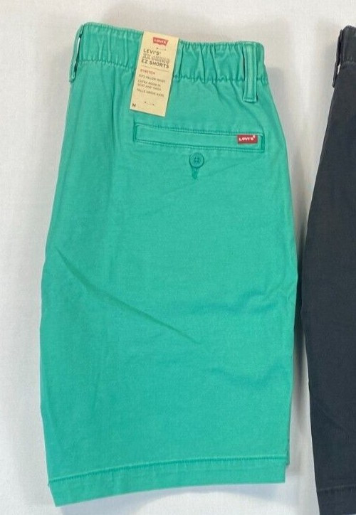 NEW Men’s Levi’s XX Chino EZ Stretch M Elastic Waist Falls above Knee Shorts