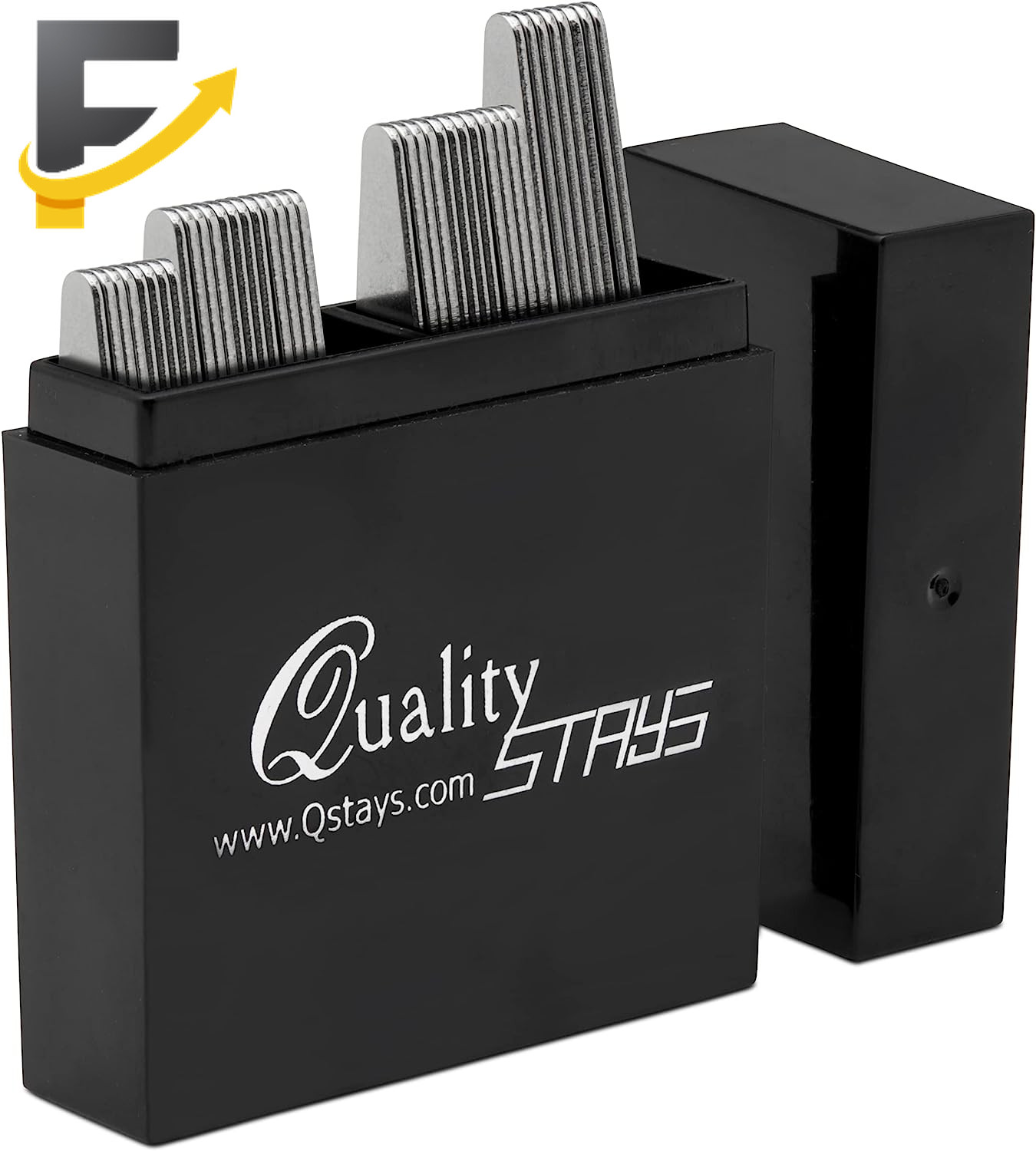 Metal Collar Stays for Men 40-Piece Set in 4 Sizes for Dress Shirts by
