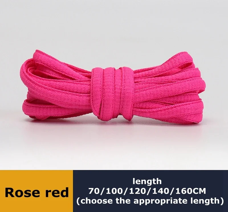 1 Pair Multi Color Classic round Shoelaces for Men And Women High Quality Outdoo