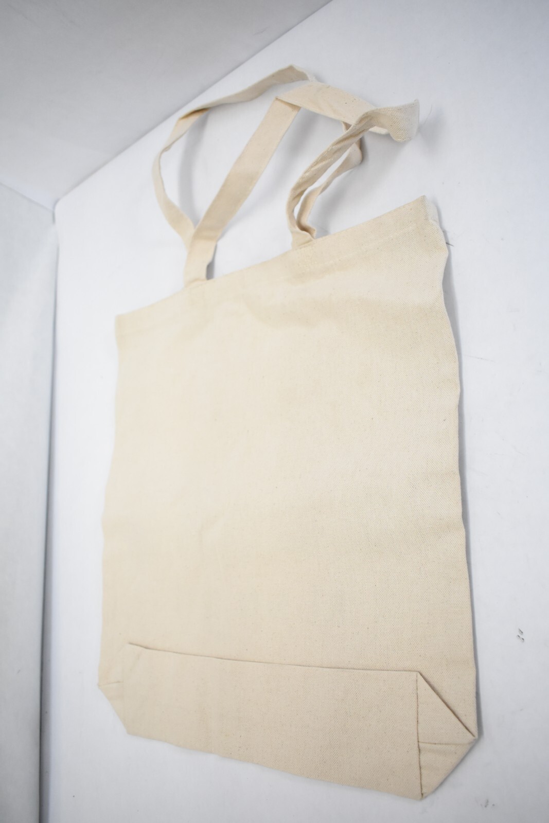 Diadora Running Tote Bag Shoulder Grocery Canvas Beige Tote Bag 15″ x 16″ 3 Pack