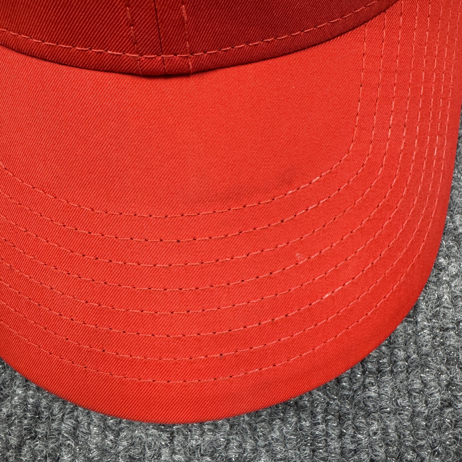 Nike Hat Cap Strap Back One Size Mens Red Legacy91 Dri-FIT Running Sports
