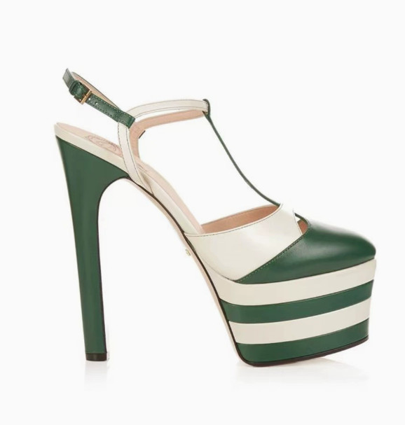 Elegant Womens Platform T-strap High Stilettos Rivets Pumps Fashion Sandals Club