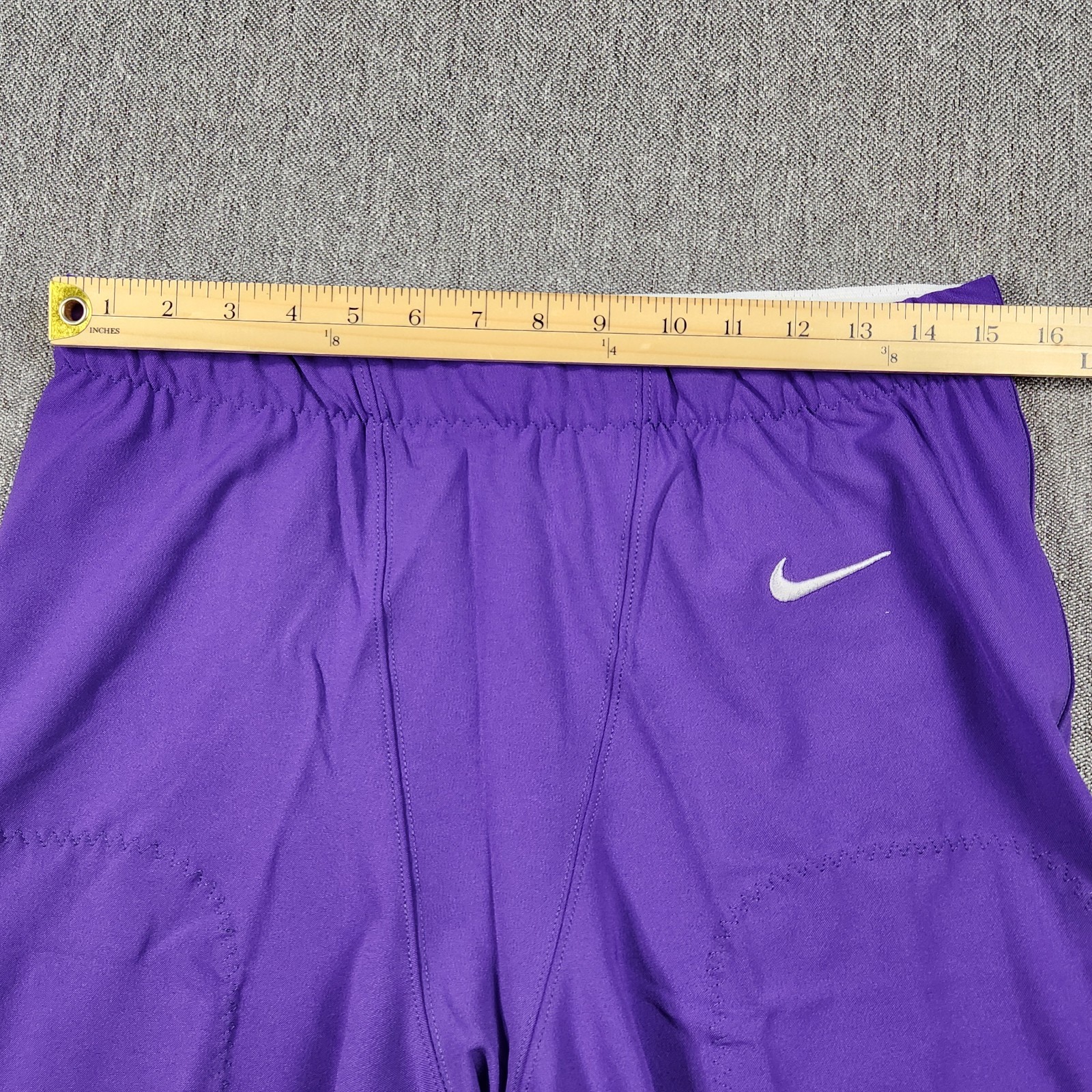 NIKE Mens XL Vapor Untouchable Purple Short Tights Football CW3972-545