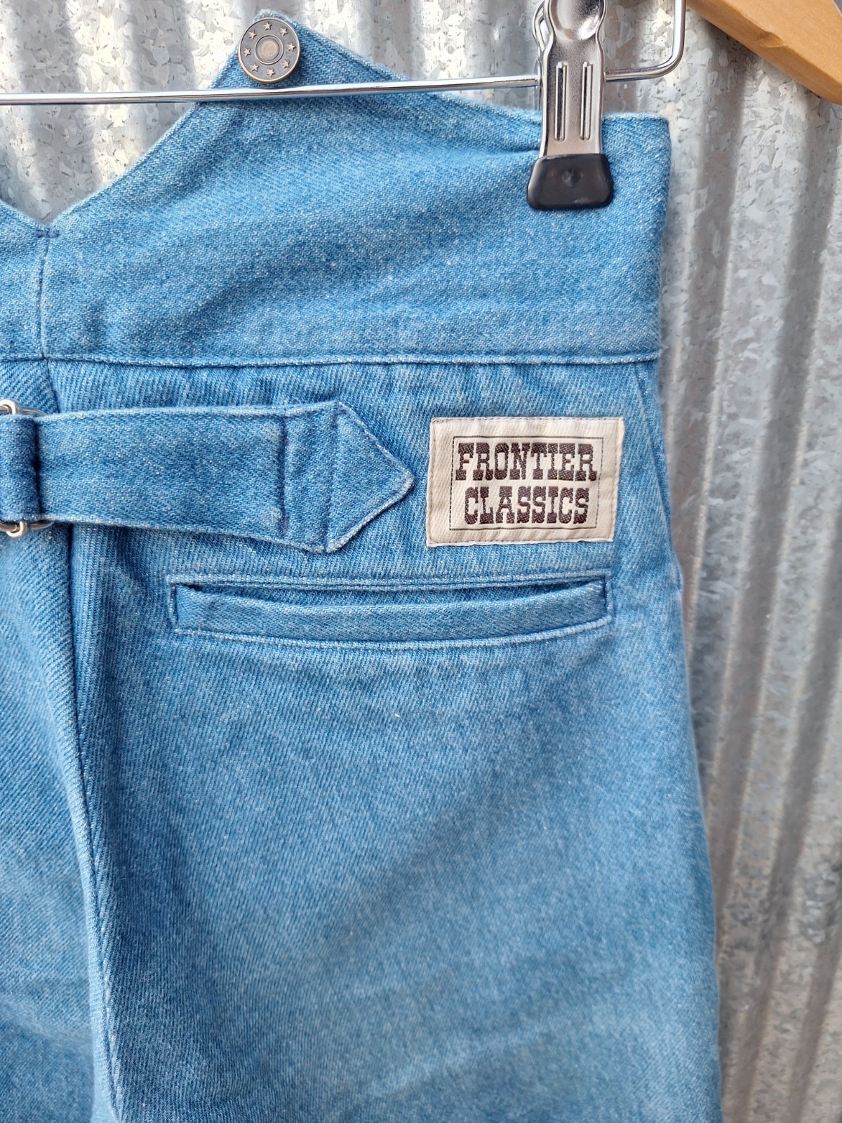 Frontier Classics Denim button pants, Size 28×36