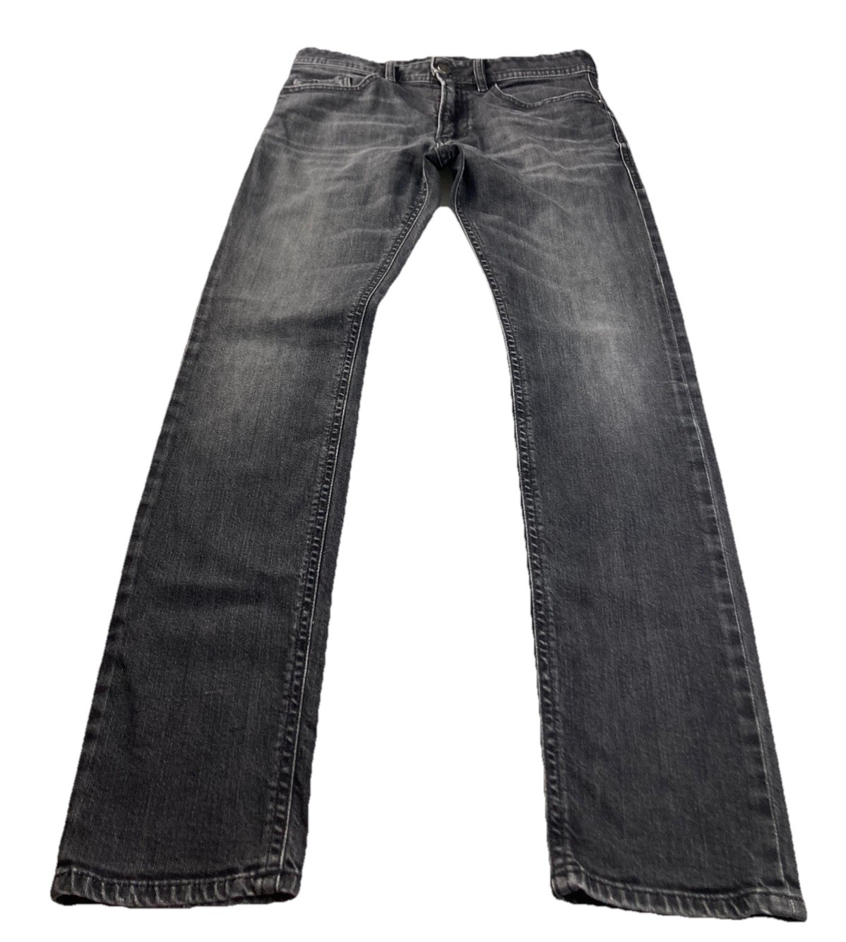 Diesel Thommer SP Jeans W30 L32 Stretch Slim Skinny Denim Wash 0890E Dark Grey