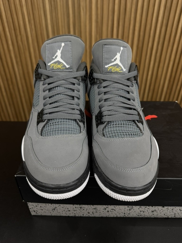 Jordan 4 Cool Grey (2019) Size 12.5, PREOWNED-R