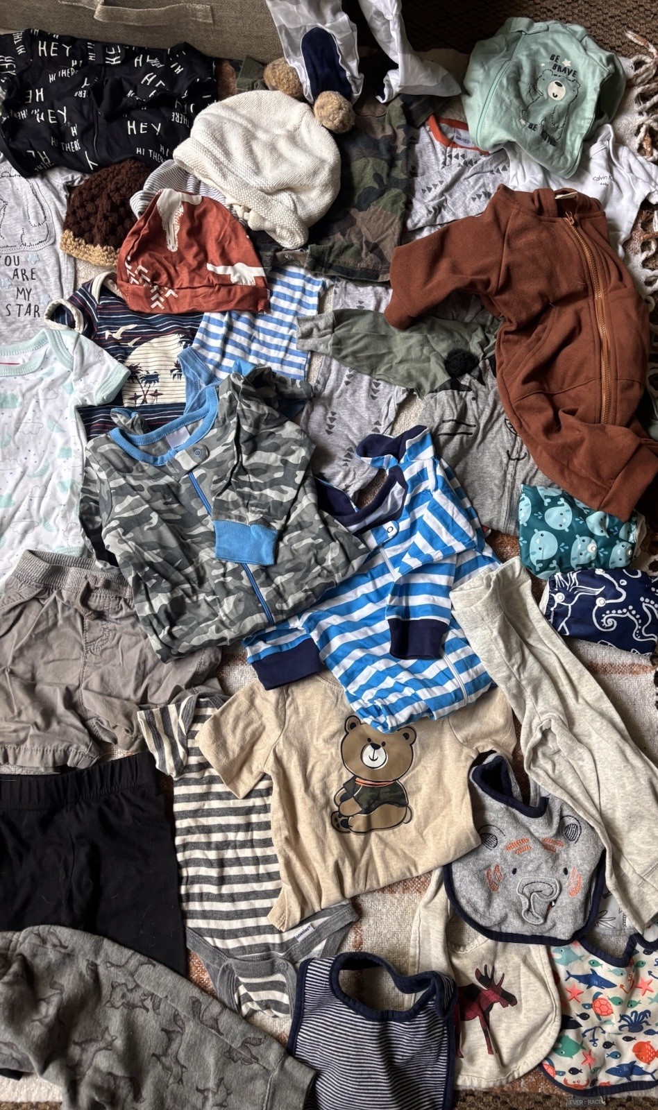 HUGE Lot Of NEW Baby Clothes (Newborn – 12mo)