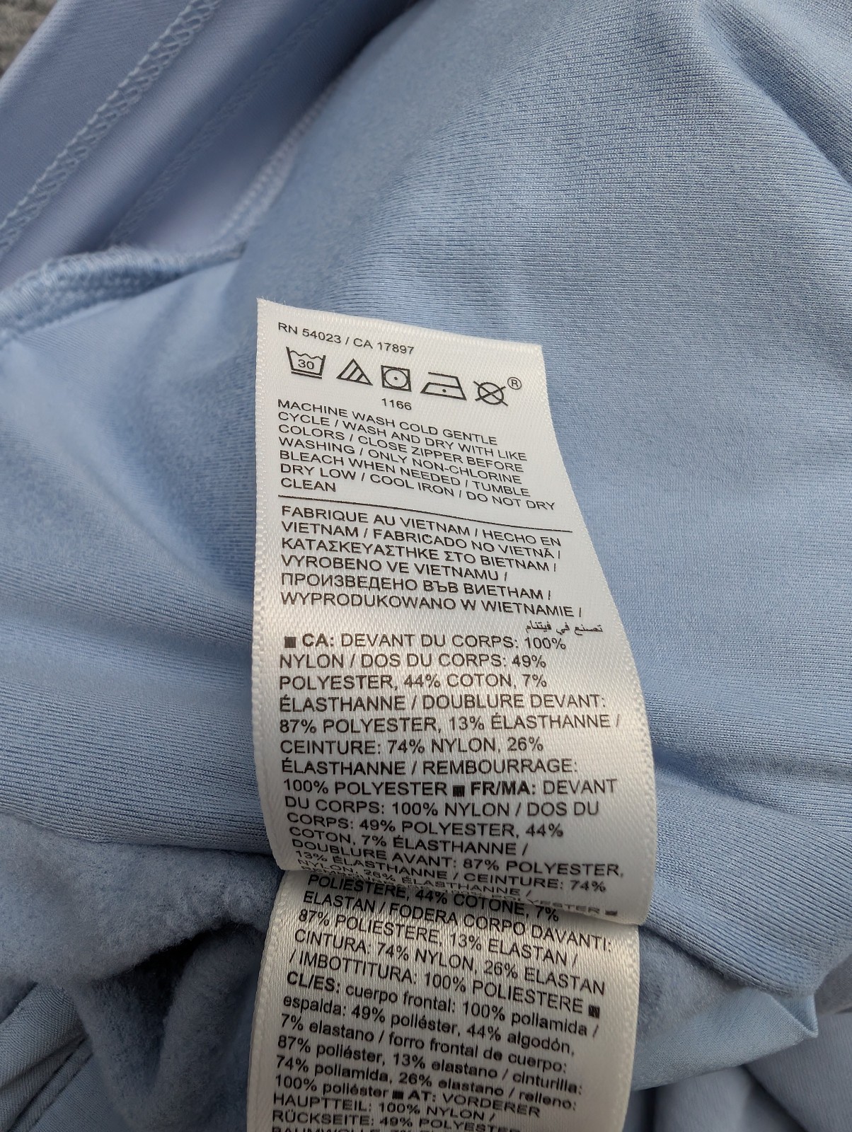 Athleta Solstice Jogger Womens 12 Blue Primaloft Quilted Athleisure Outdoor Cold