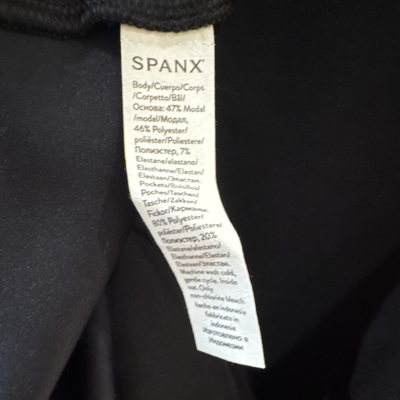 Spanx airessentials mock neck dress, sleeveless, “Very Black” Shift Dress Size M