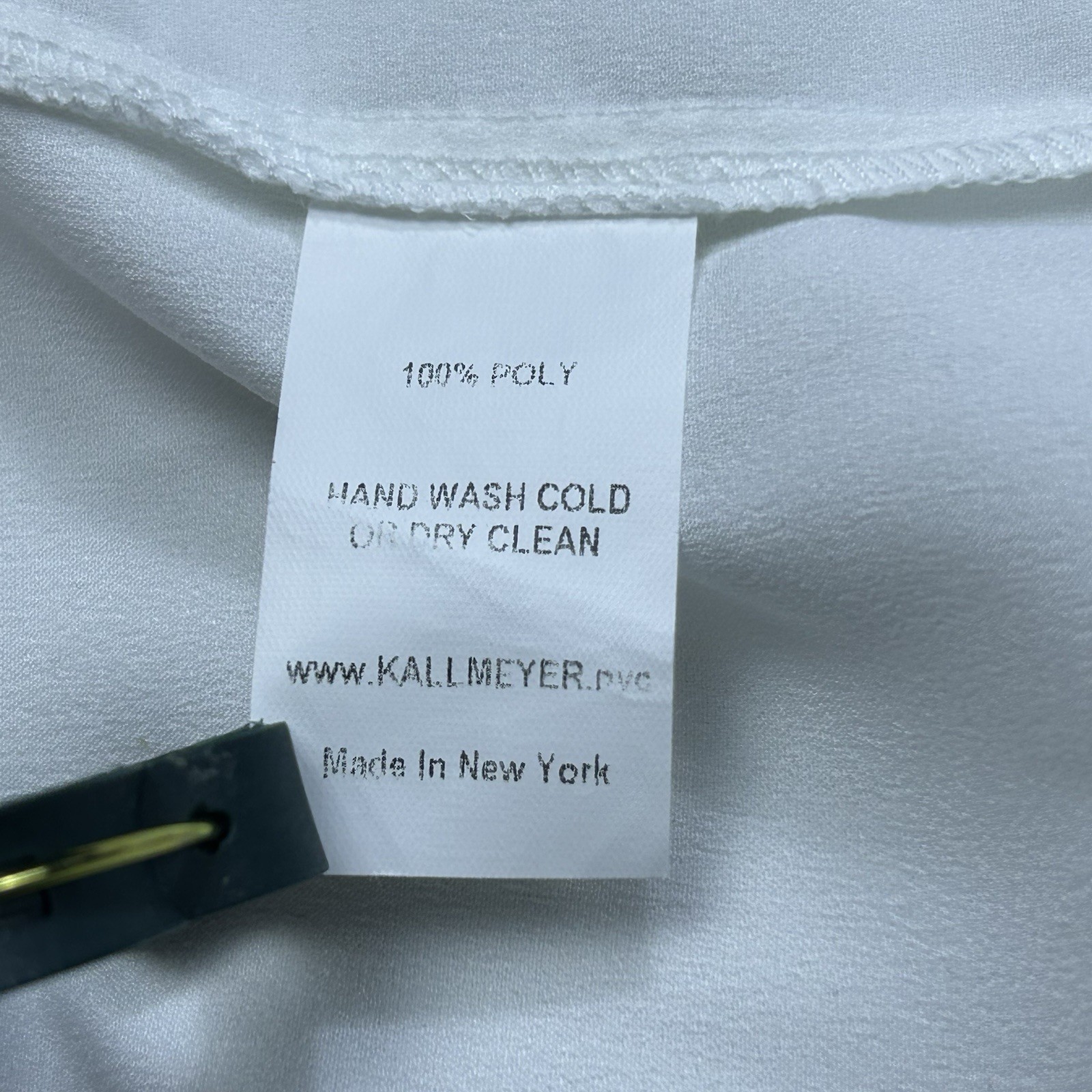 Kallmeyer Appartement Ballon Satin Button Down Shirt Size 4 Quiet Luxury Blouse