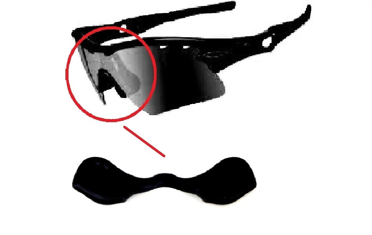 1Pc Nose Pads Pieces for-Oakley Radar Path/ Radar EV Path/Radarlock Sunglasses