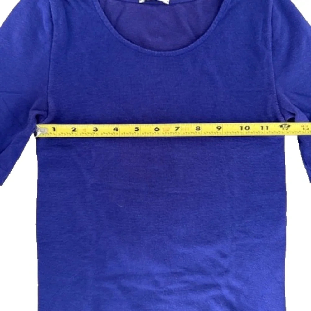 Wolford Opaque Naturel Bodysuit ~ Sz Small ~ Brilliant Blue ( Royal ) Excellent