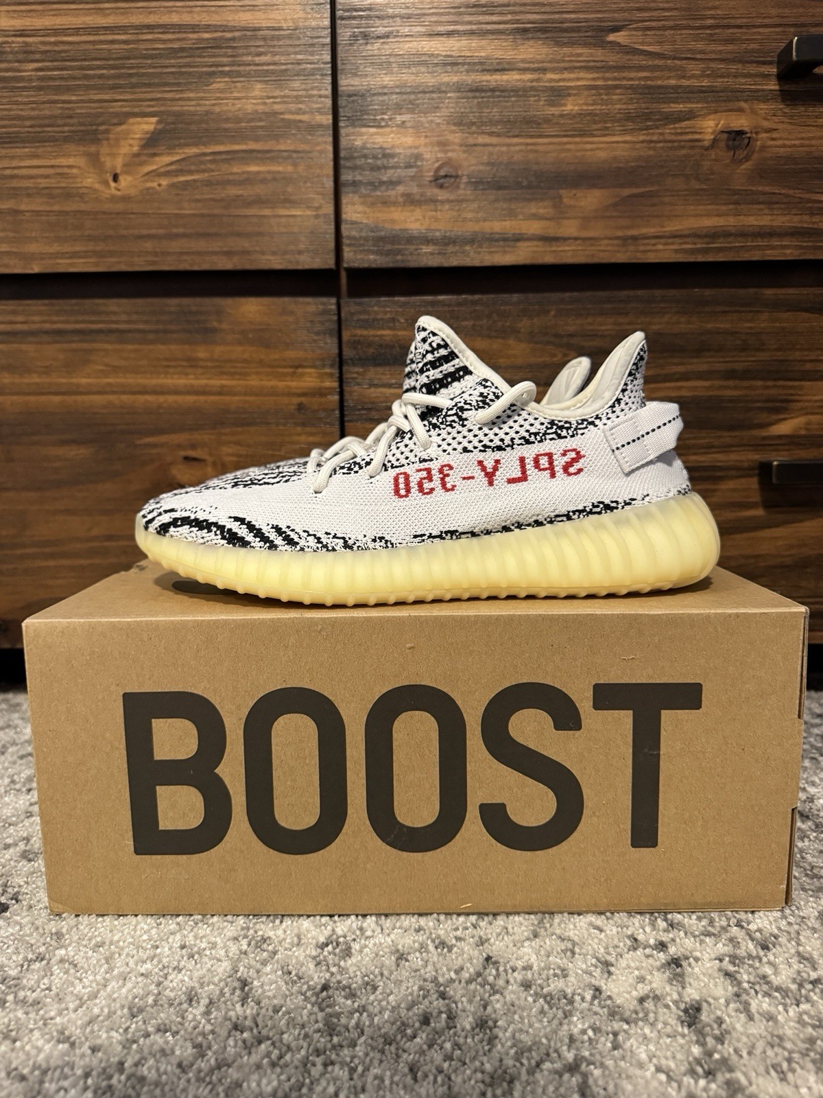 Adidas Yeezy Boost 350 V2 Zebra Men’s Size 8.5