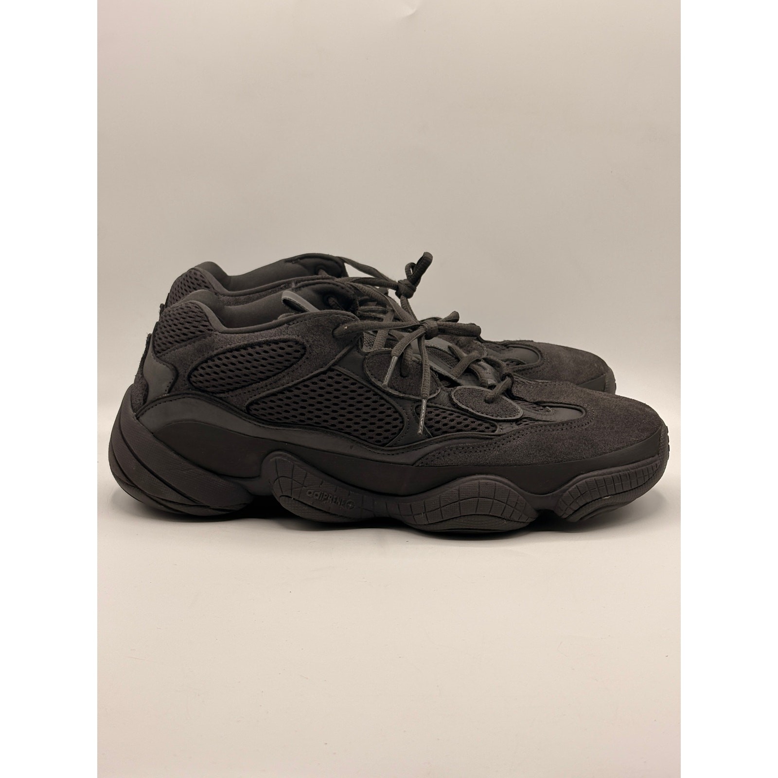 ADIDAS YEEZY 500 Utility Black Sneakers Sz 12