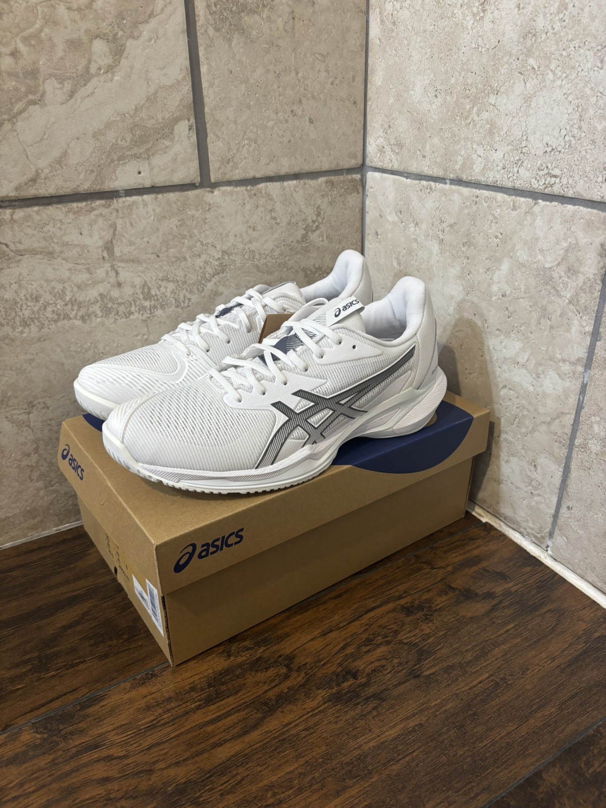 NEW Asics Solution Speed FF 3 Women’s Size 10 – White / Metropolis