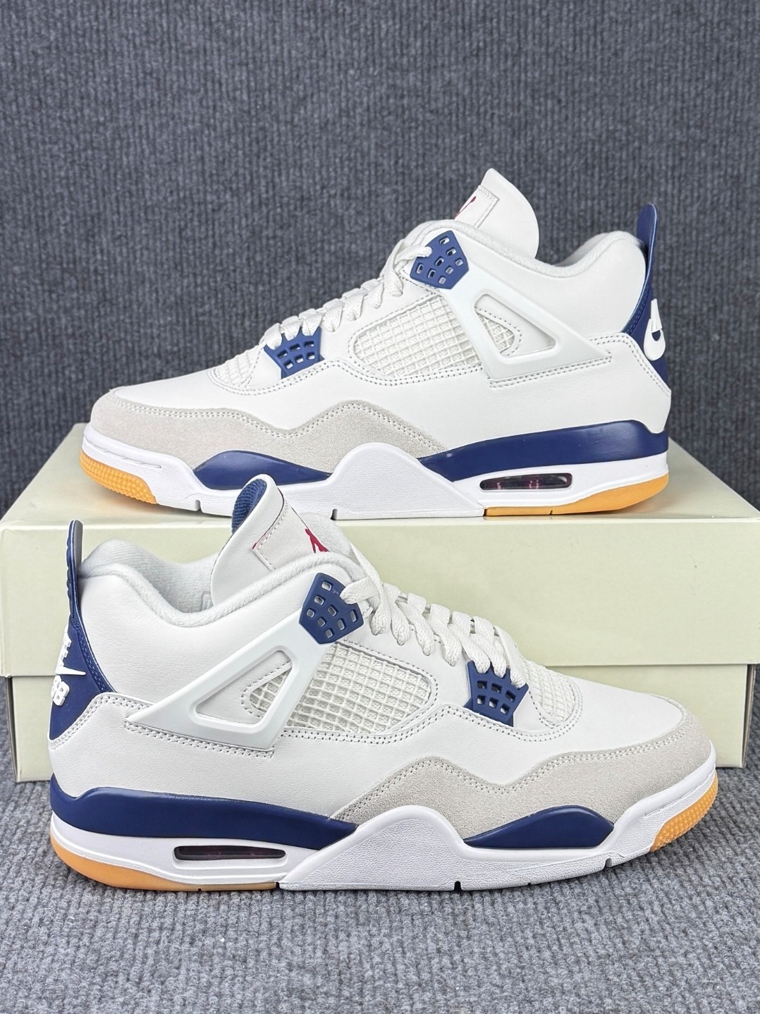Air Jordan 4 Retro SB “Navy Blue” Men’s Mid Top Basketball Shoes Us Size 7-12