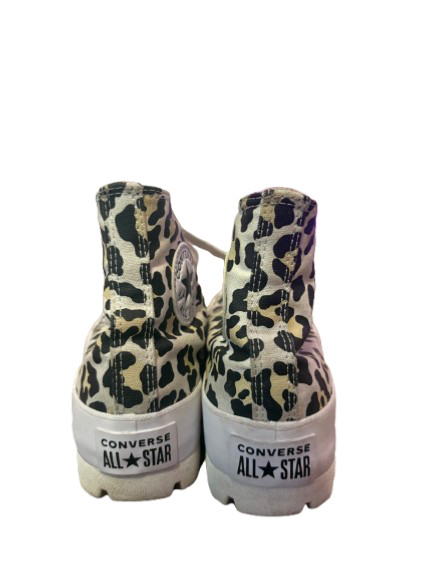 Converse Chuck Taylor All Star Lugged Leopard High Top Platform Sneakers