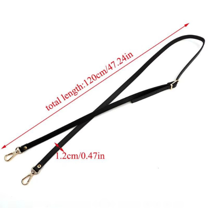 Adjustable PU Leather Shoulder Bag Strap Crossbody Replacement Handbag Handle