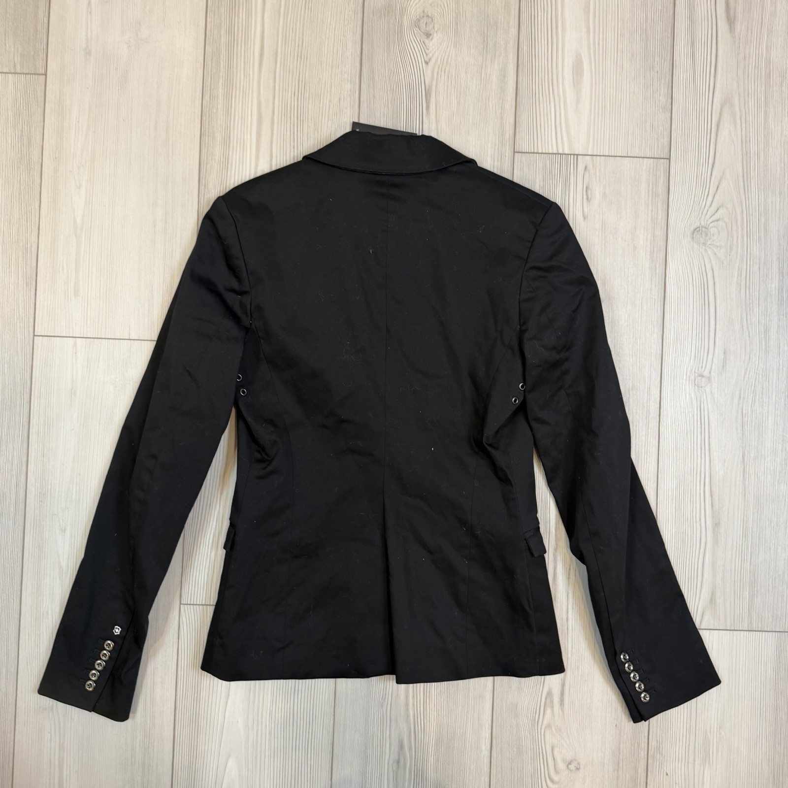 NWT Victorinox Size 4 Geneva Blazer Black One Button Closure