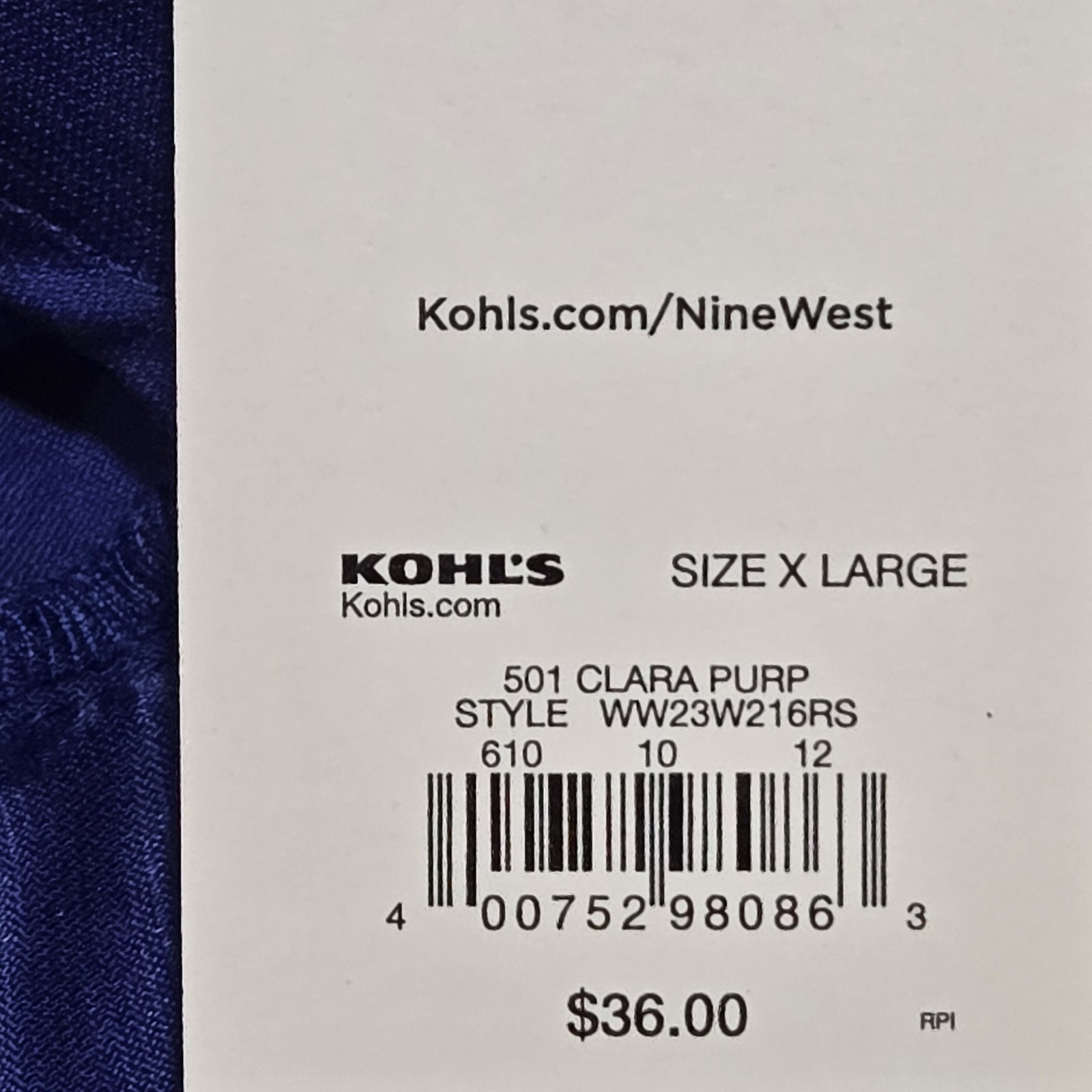 NWT Nine West XL Blue Blouse V-neck Wrap-front Batwing Short Sleeve