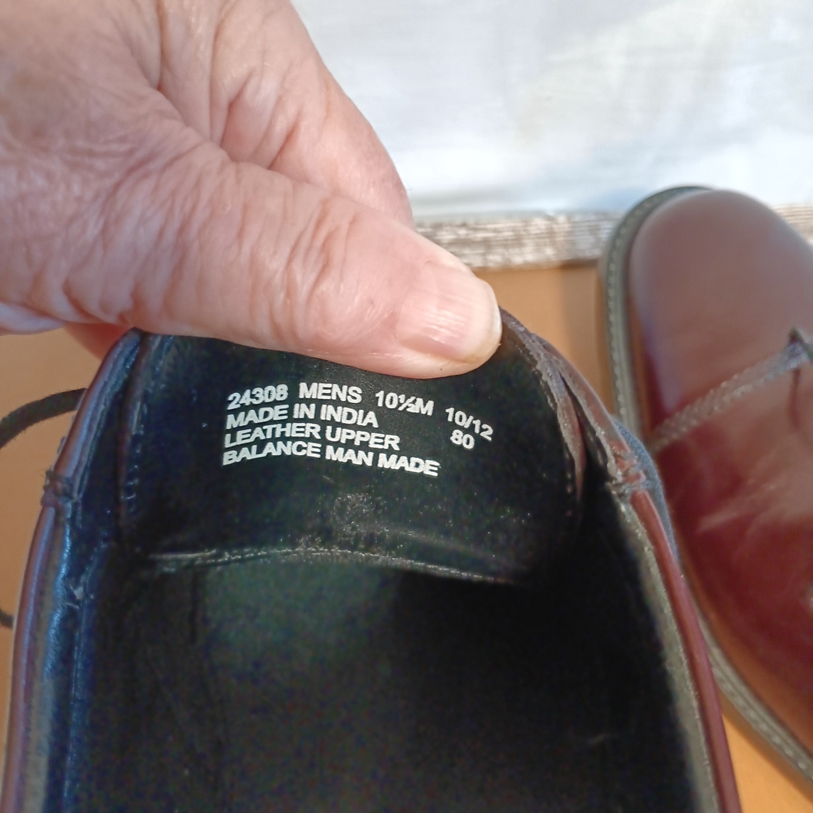 Bostonian Duralite XLite men’s dress shoes Brown 10.5 M