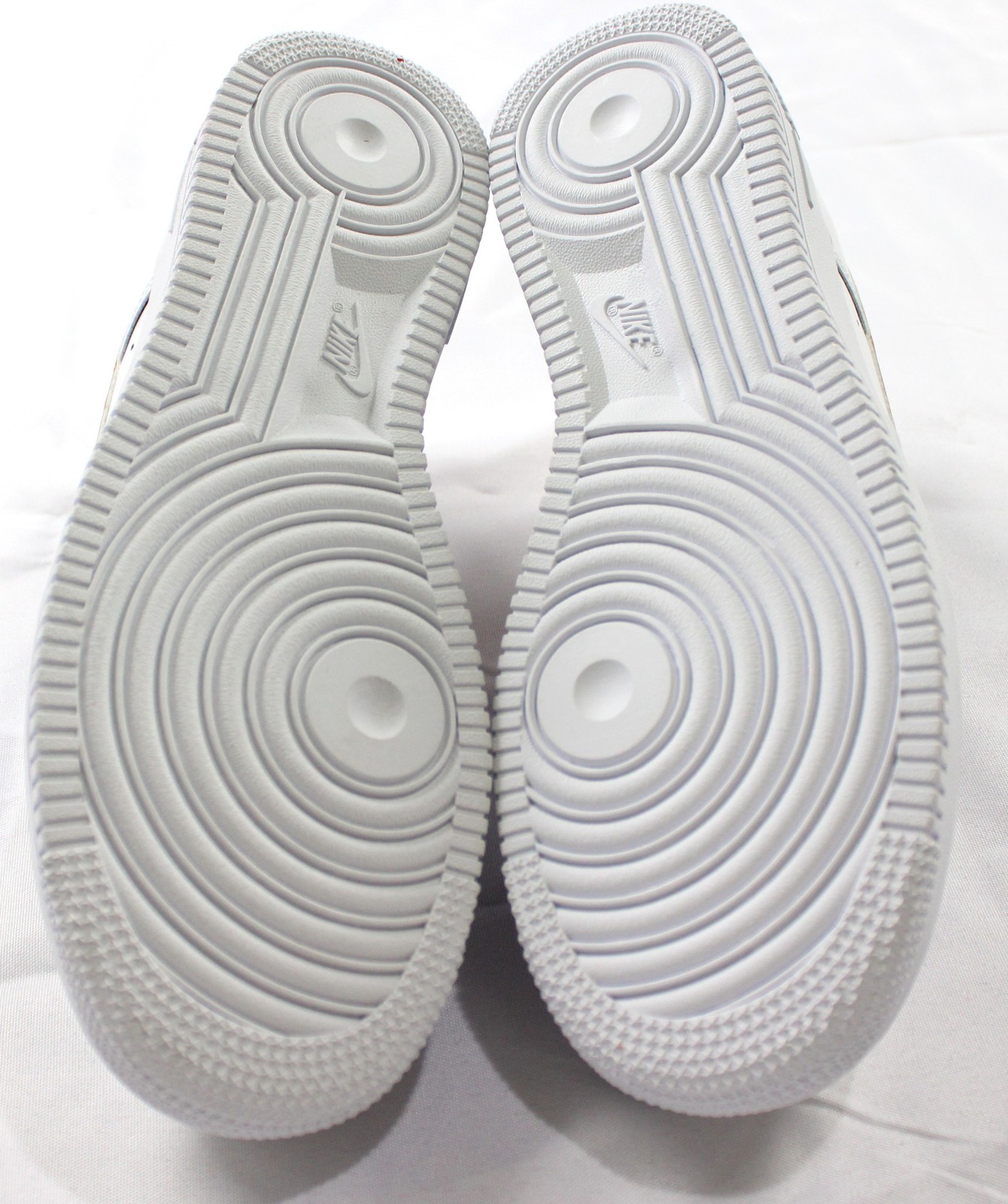 Nike Men’s Air Force 1 ’07 Low Sneakers CD4 White/Monarch FJ4146-115 Size US:10