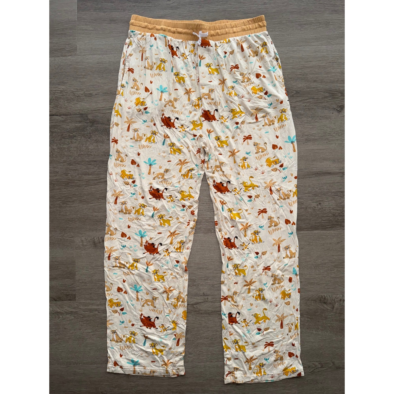 Disney x Little Sleepies Unisex Lion King Pajama Pants, Large