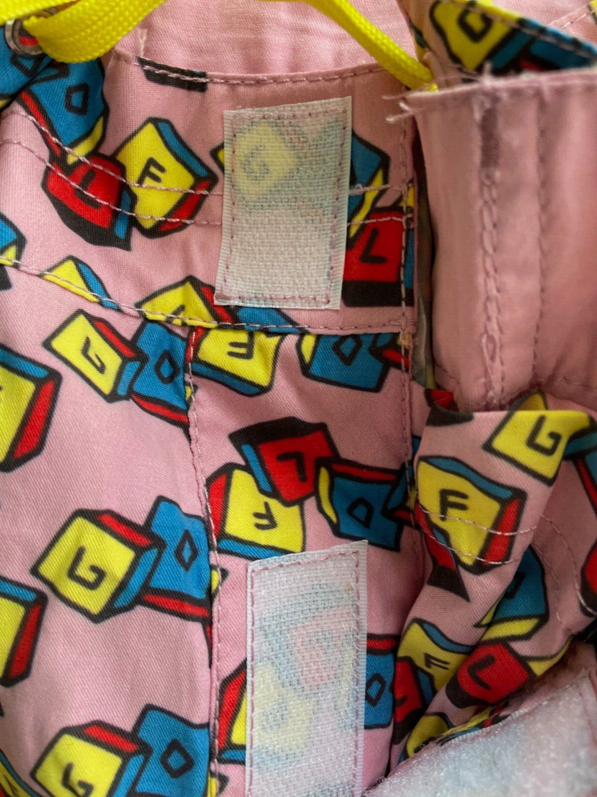 GOLF WANG TYLER The Creator Cube Pink Unlined Drawstring Board Shorts Men’s 32