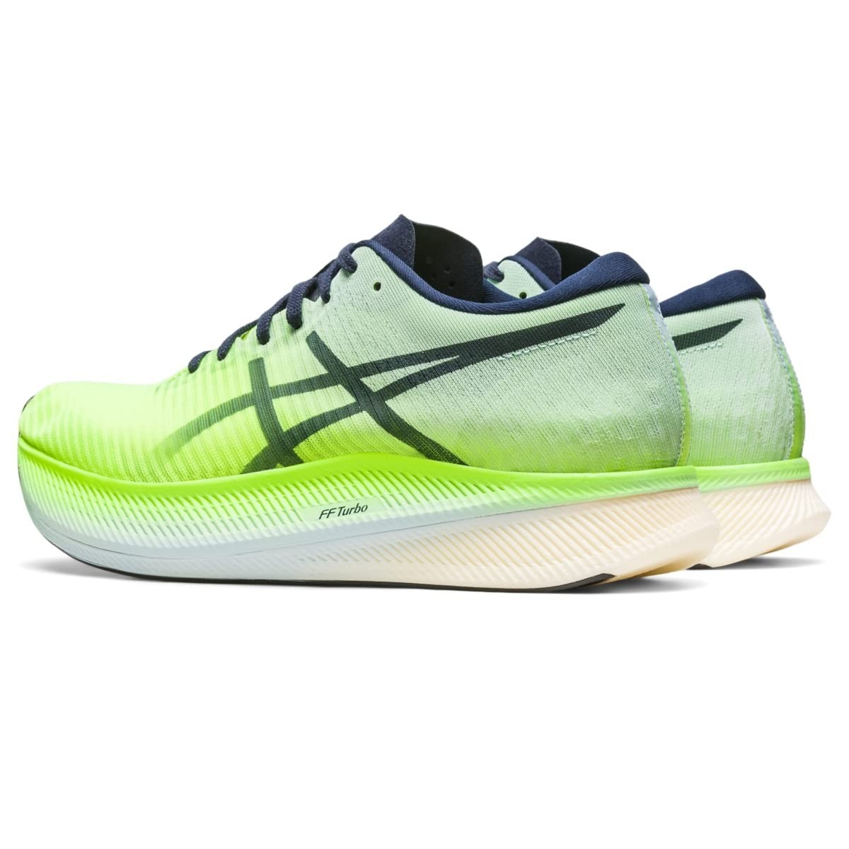 ASICS Men’s METASPEED Sky Running Shoes, Size 11.5 US Hazard Green/Sky