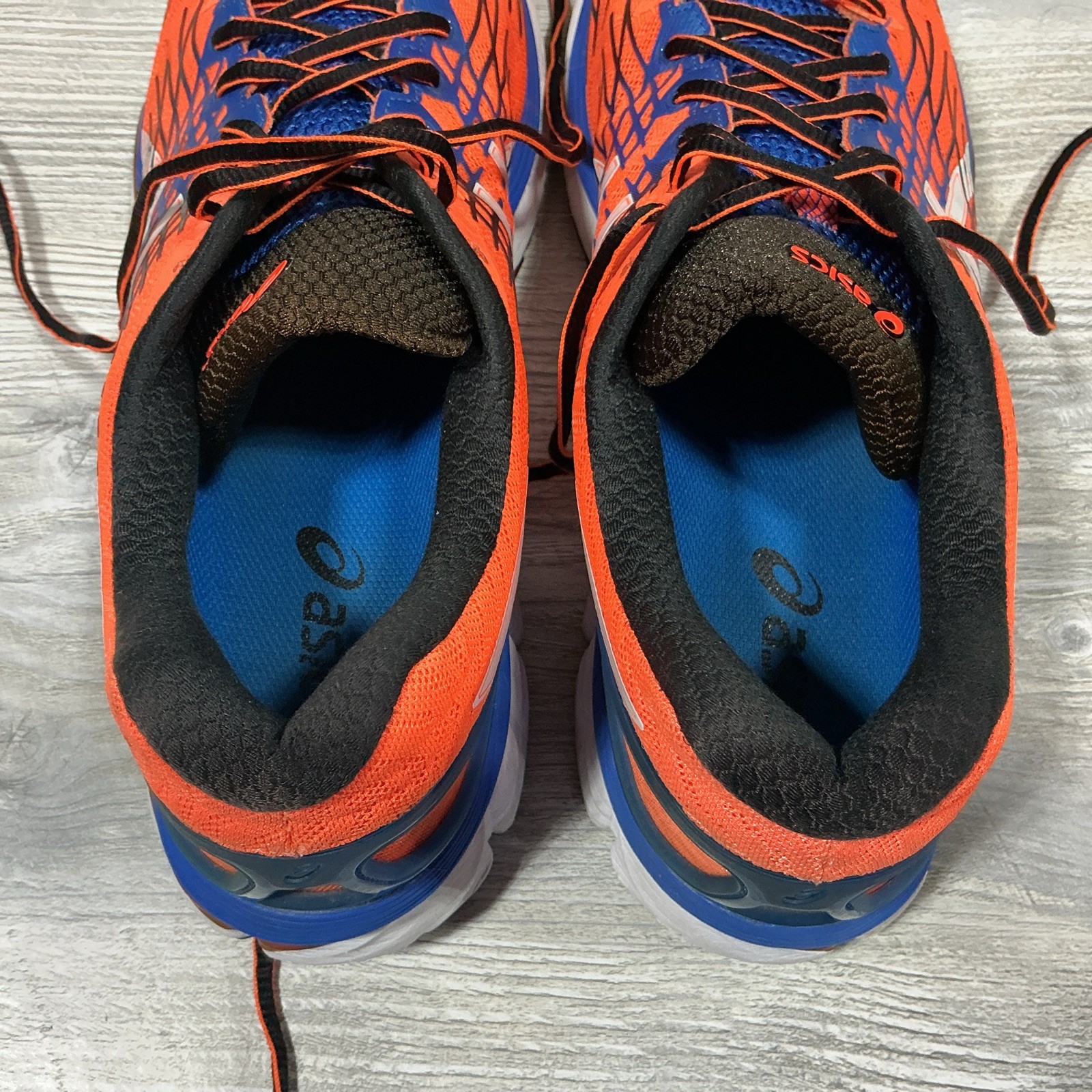 ASICS Gel Cumulus 17 Running Shoes Men’s Size 14 Sneakers Low Mesh Orange T507N