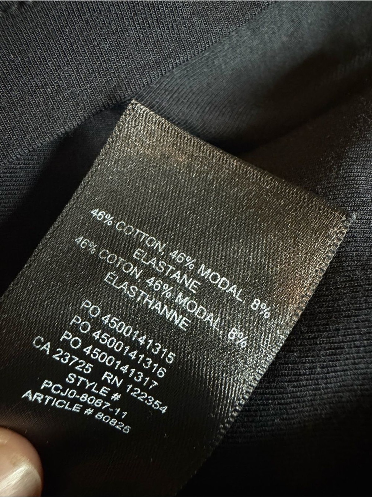 The Group Babaton Aritzia Black Stretch Dress Mini Length Comfy Size Medium