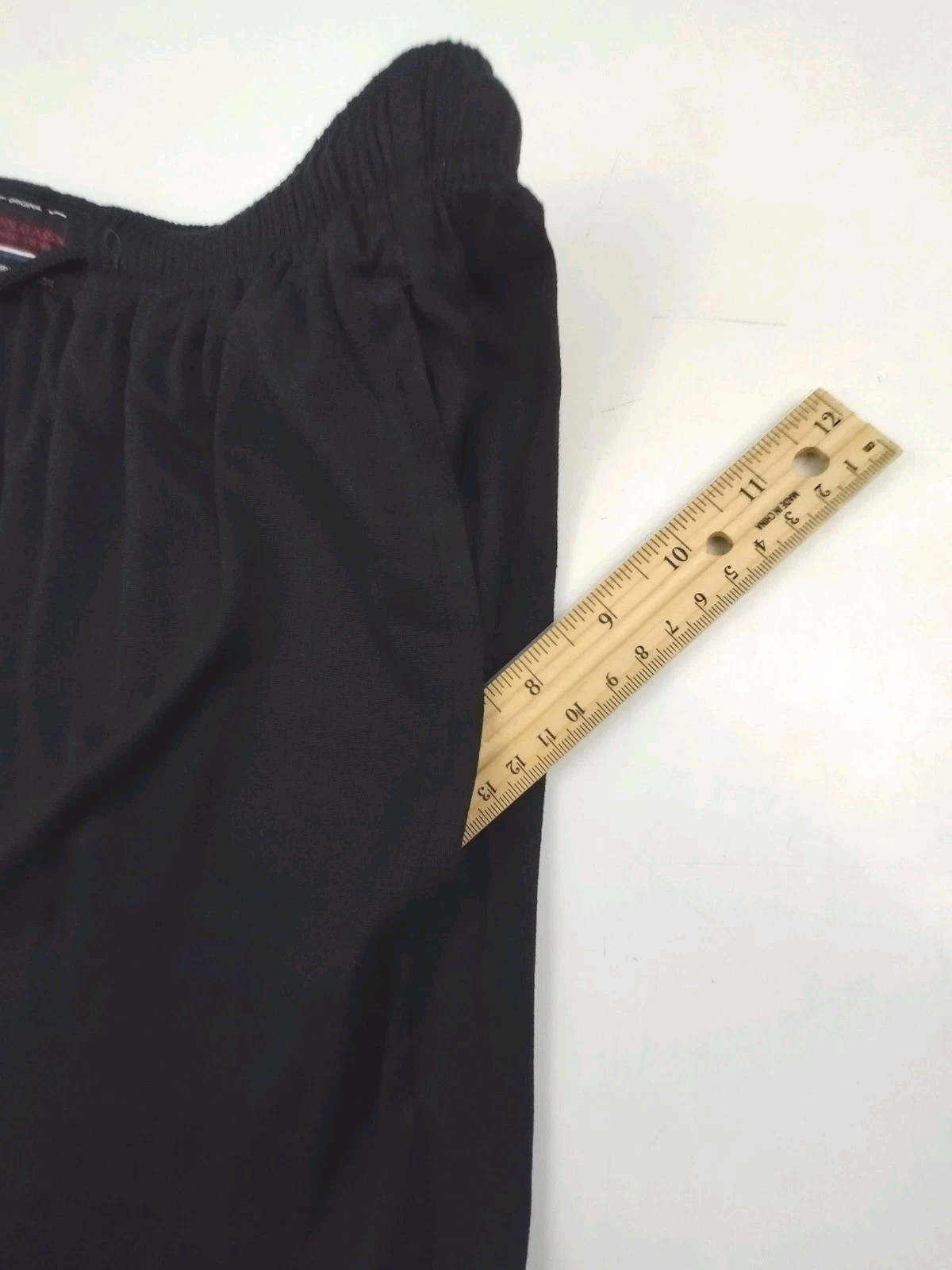 US Polo Assn Gym Shorts Black Medium 32-34 Draw String Elastic Waist Lightweight