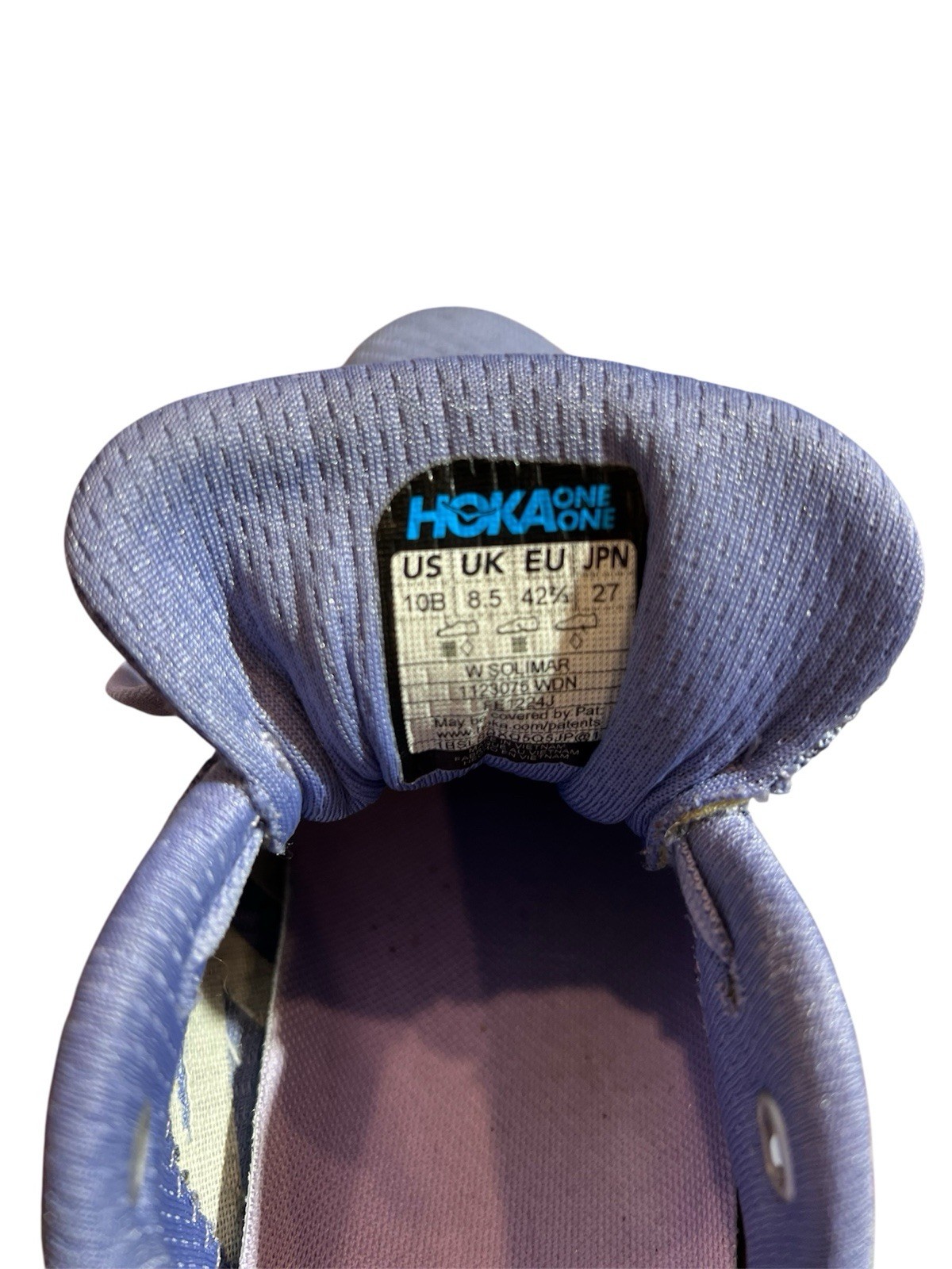 Size 10.5 – Hoka One One HOKA Solimar Wild Indigo W