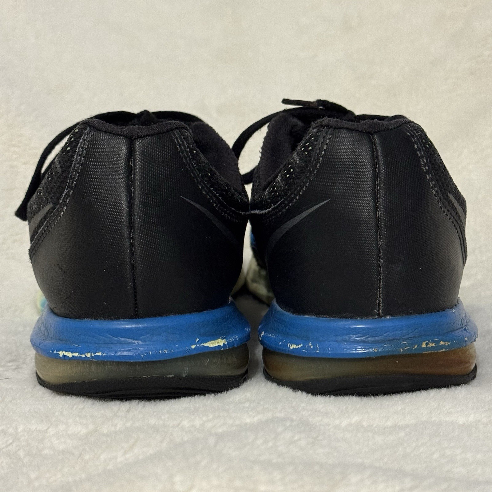 NIKE Air Max Dynasty Premium Sneakers Men’s 11.5 Black Blue Green 829711-007