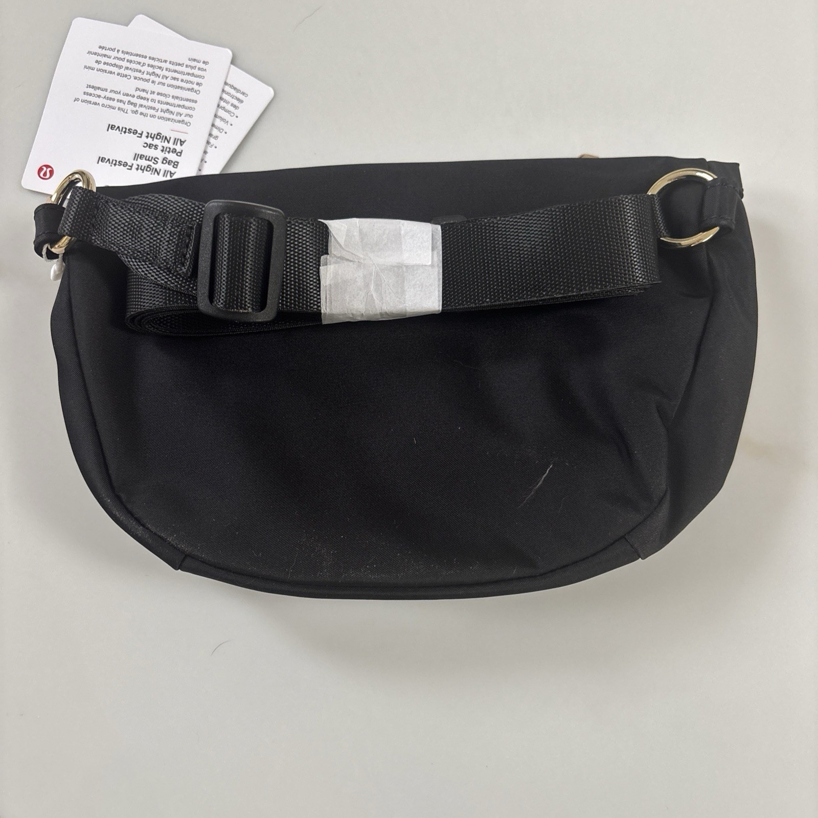 NWT Lululemon All Night Festival Bag Small Black