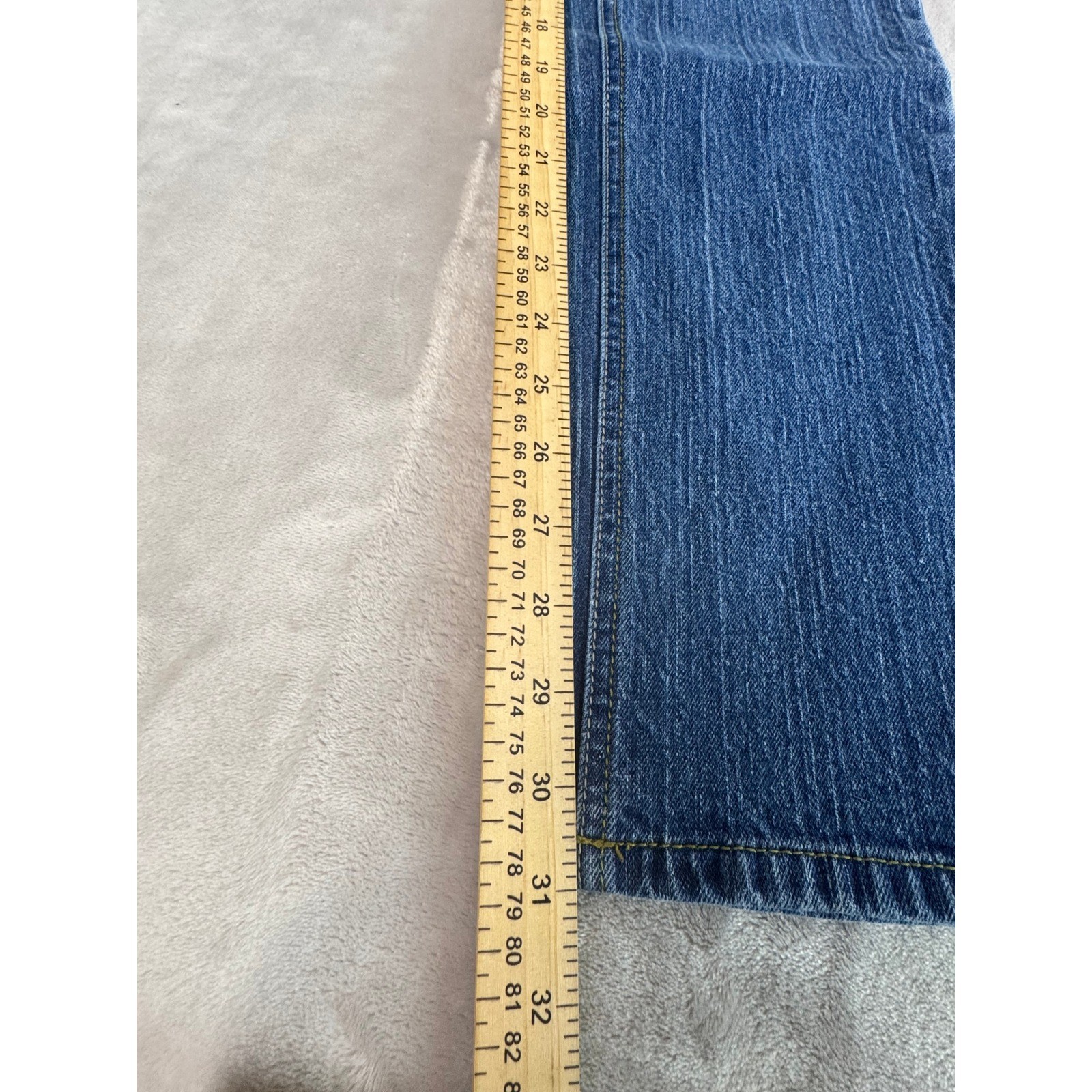 Paris Blues Women’s Low Rise Denim Jeans Size 7, Waist 28, Y2K