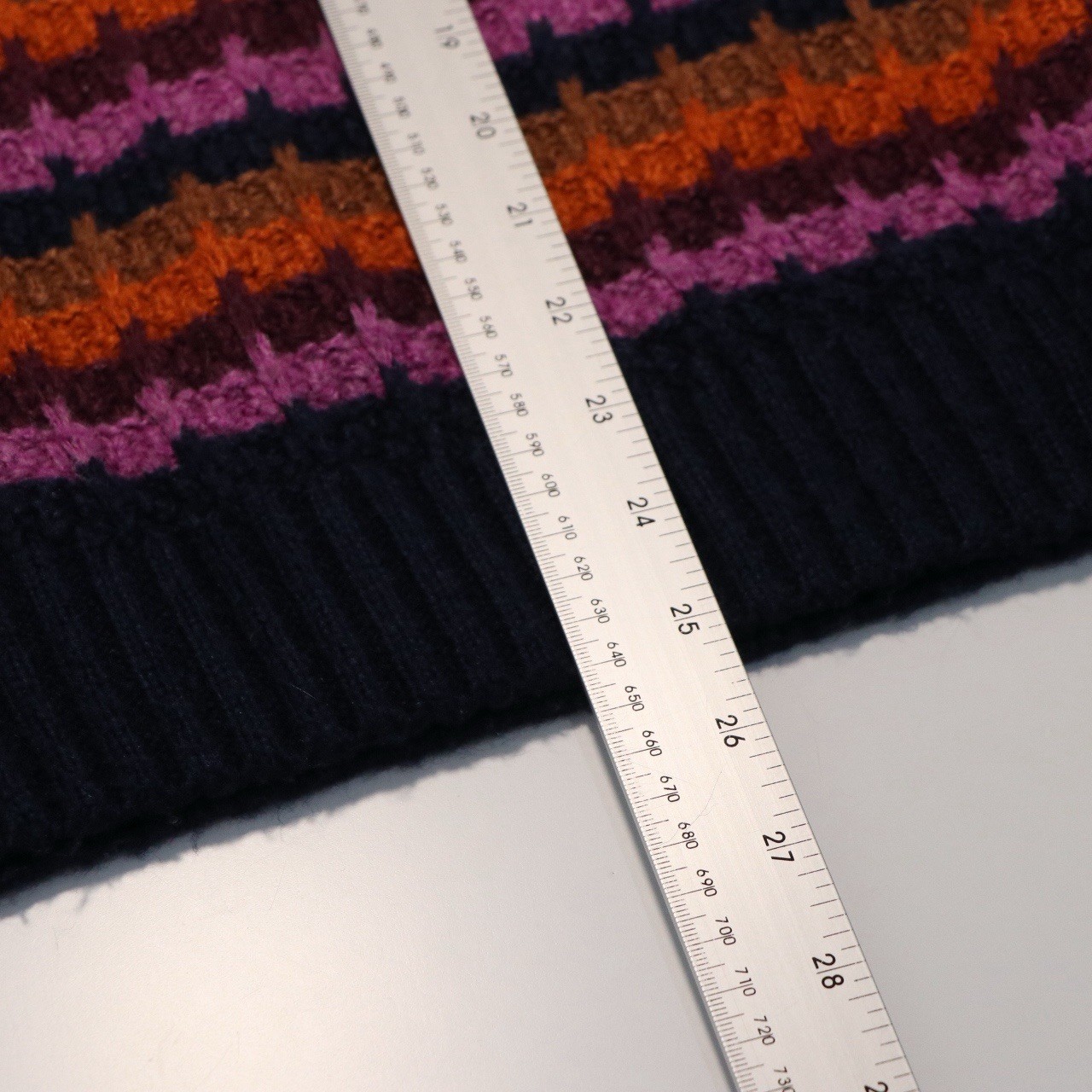 EWM Fair Isle Knit Jumper Womens M Patterned Sweater Colourful Fisherman