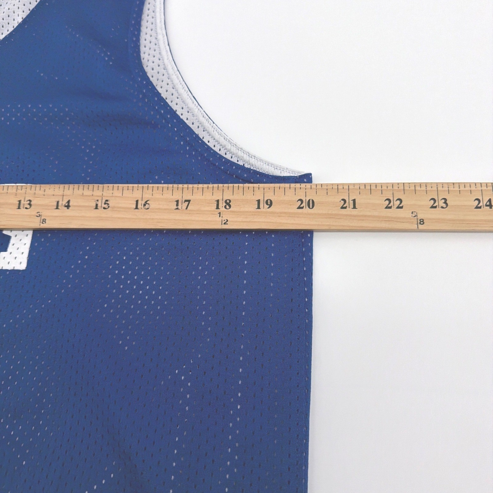Under Armour IMG Academy Jersey Mens 40″ Chest Blue Reversible Mesh Tank Top